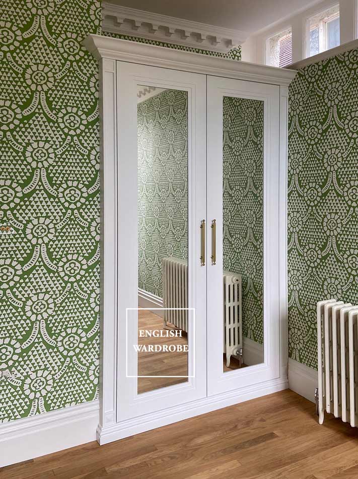 Art Deco Mirror Style Wardrobe