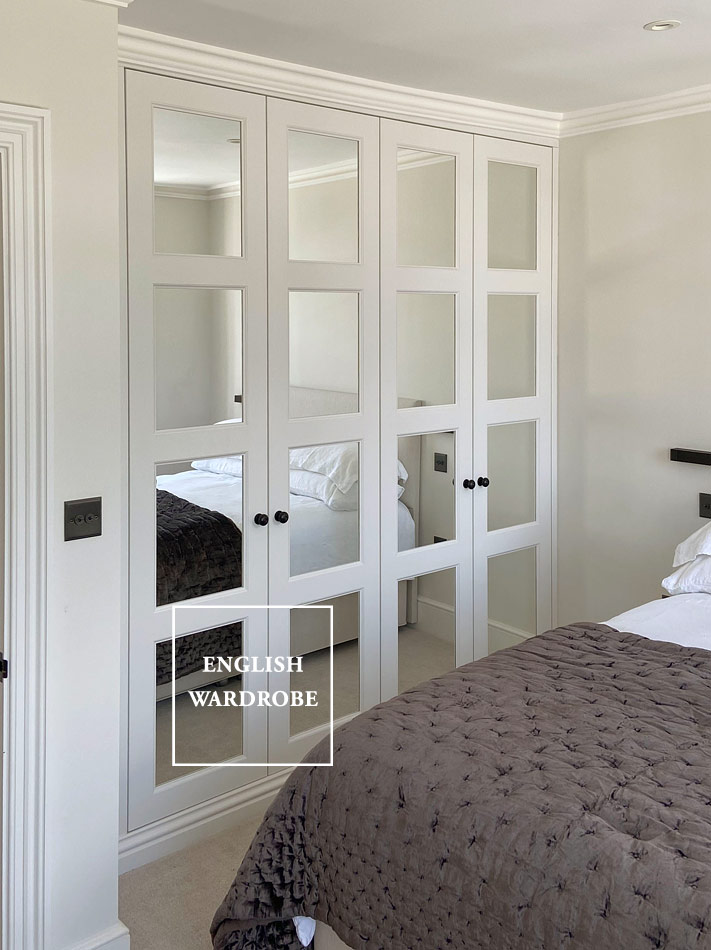 Edwardian Mirror Wardrobes in Guildford Surrey